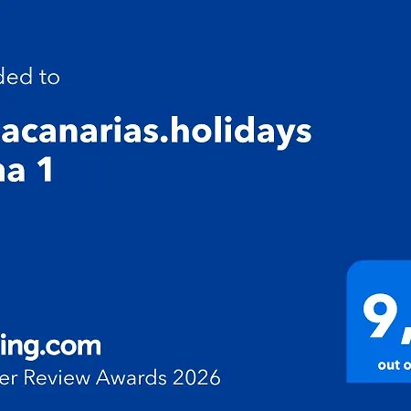 公寓 Almacanarias.holidays Alma 1